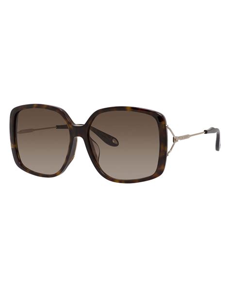 givenchy square gradient sunglasses|Givenchy sunglasses women's.